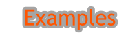 Examples